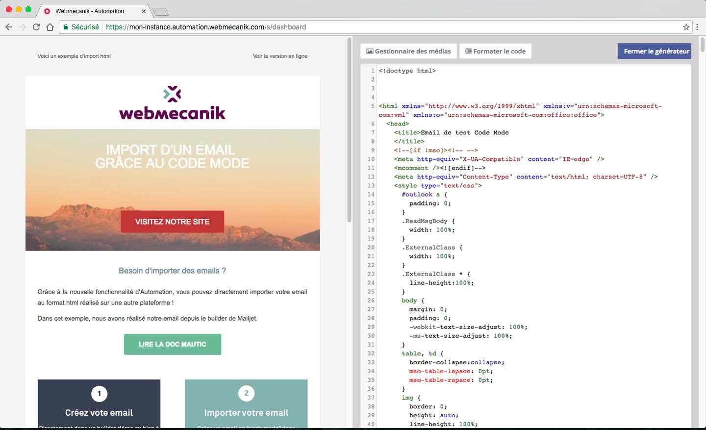 email Publisher com possibilidade de editar e-mails HTML email Publisher com possibilidade de editar e-mails HTML