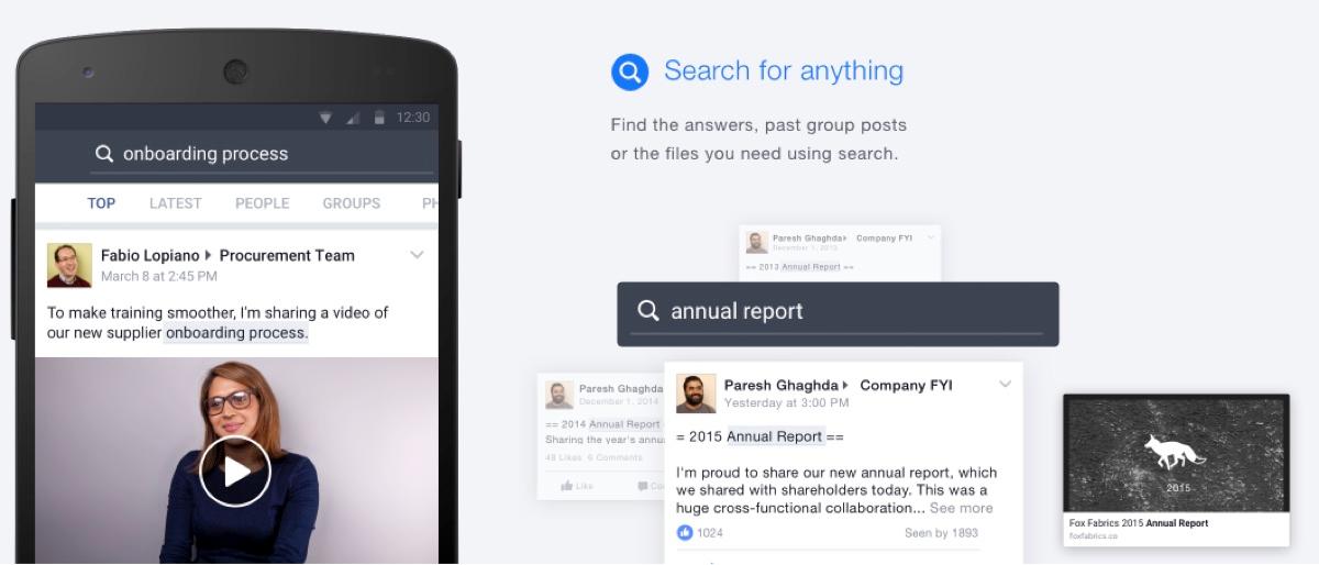 Workplace from Meta - Facebook no Trabalho: Pesquisa