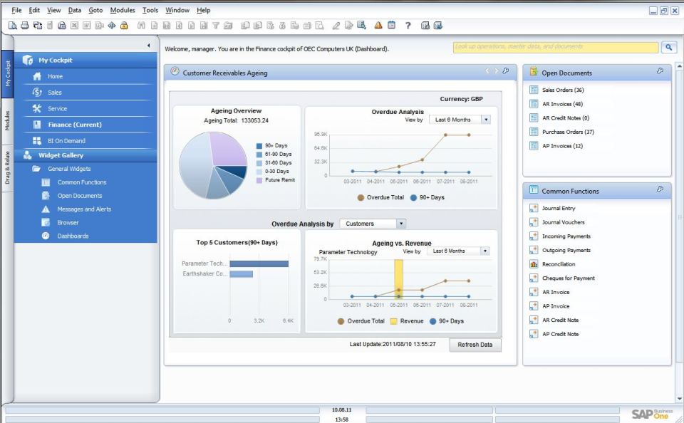 SAP Business One-screenshot-3 SAP Business One-screenshot-3