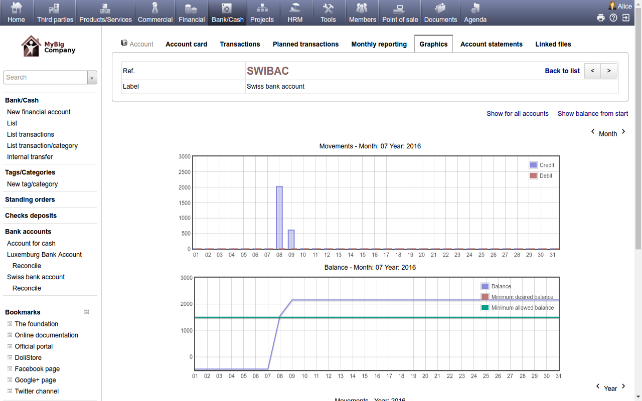 DoliCloud ERP e CRM DoliCloud ERP e CRM