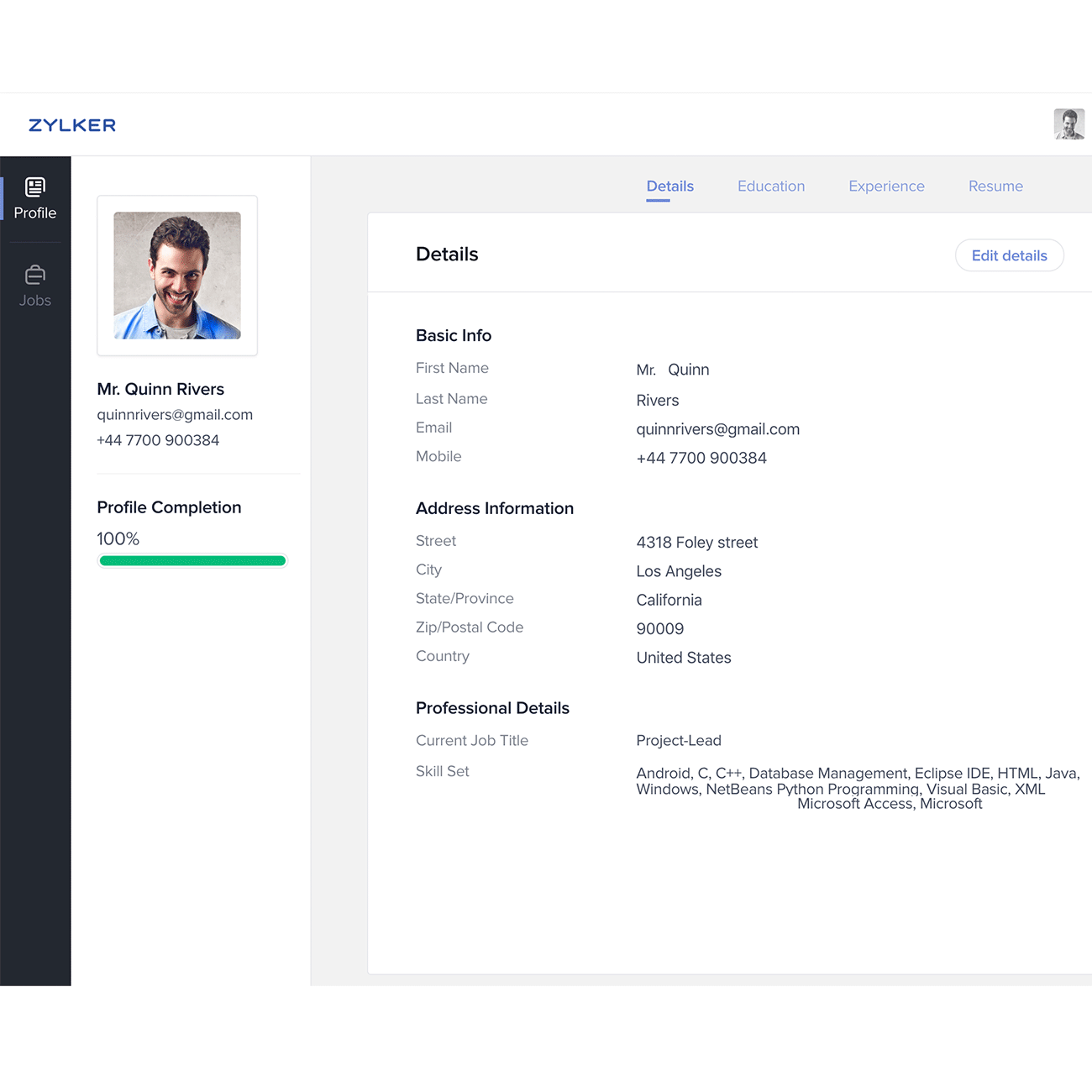 Zoho Recruit - Captura de tela 4