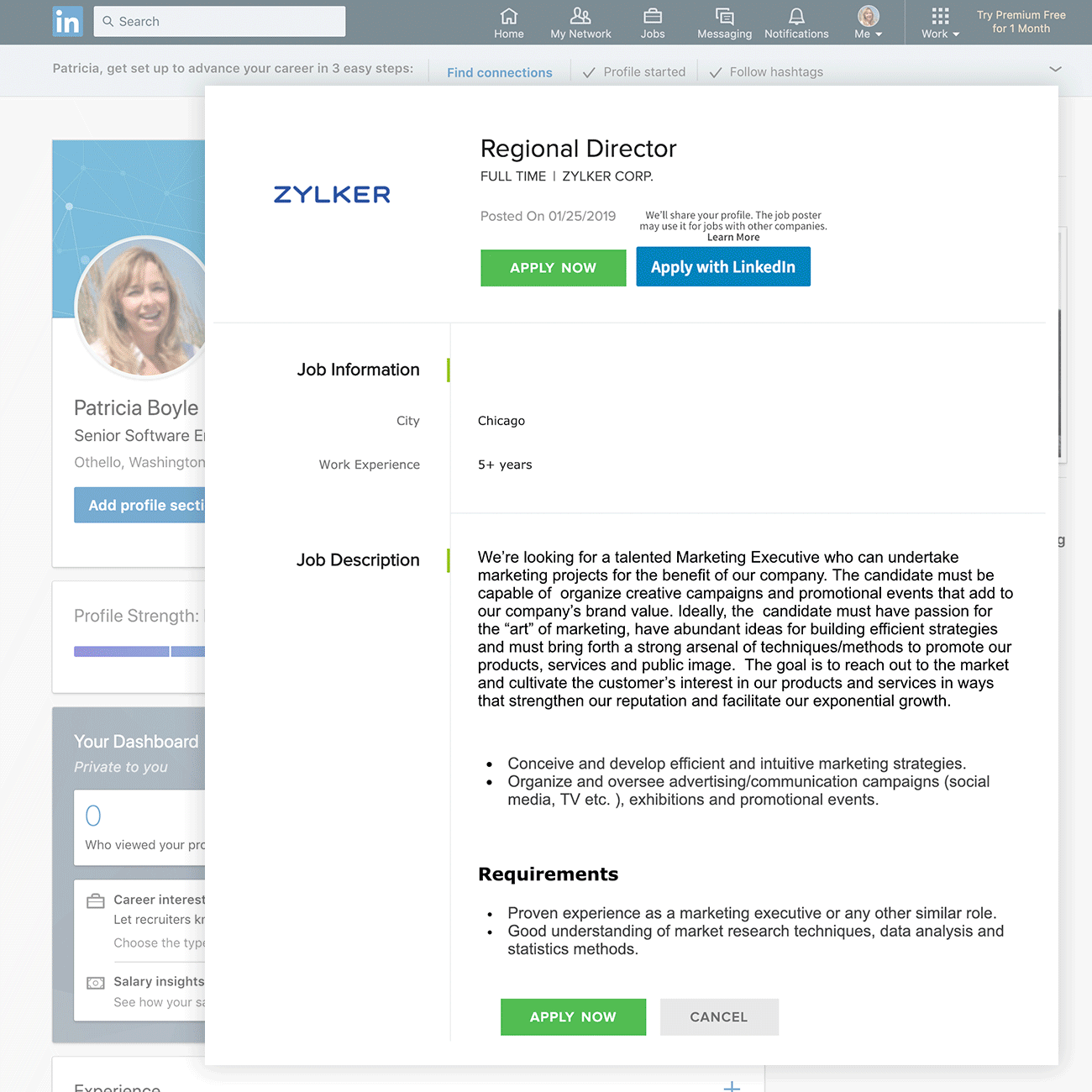 Zoho Recruit - Captura de tela 6