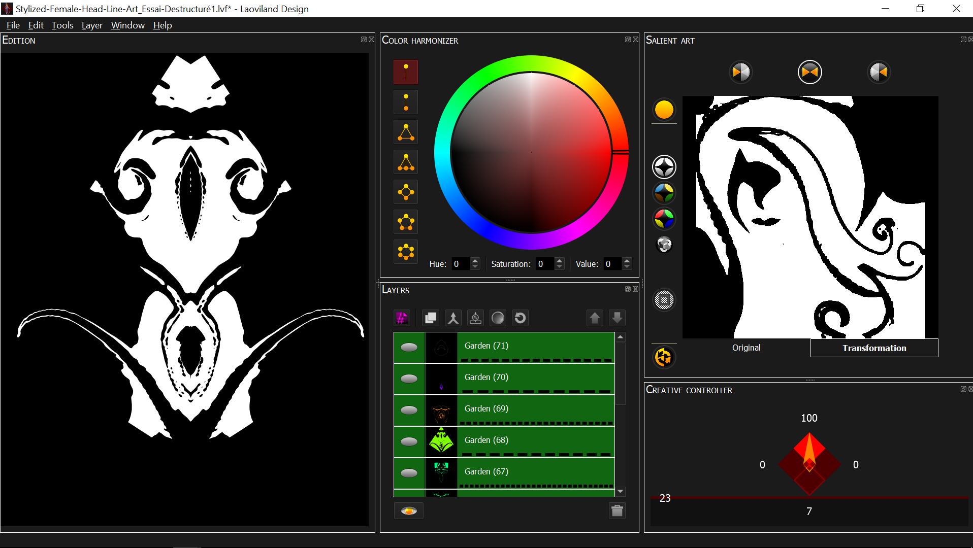 Laoviland Salient Design - Para alimentar este software!