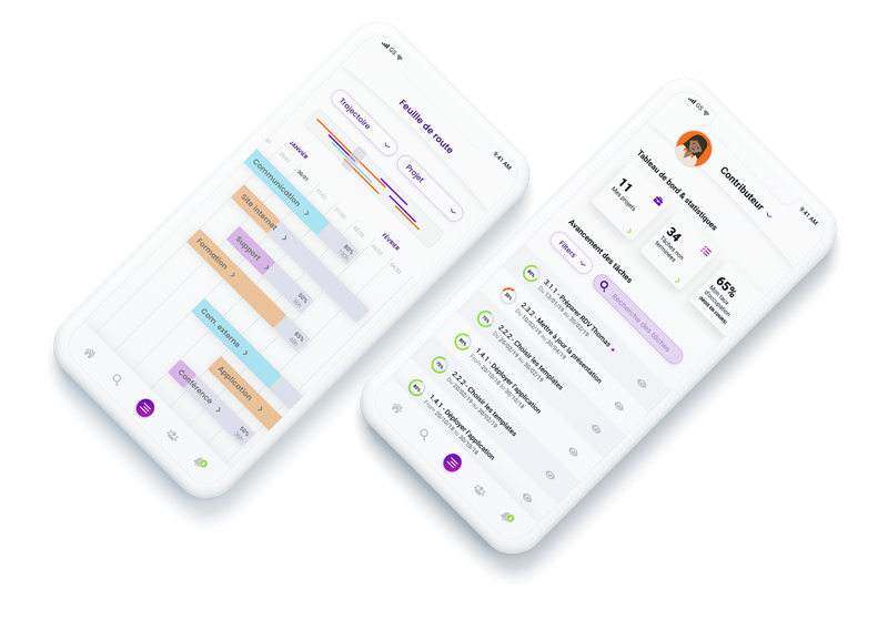 For maximum freedom, the solution is available as a mobile application. For maximum freedom, the solution is available as a mobile application.