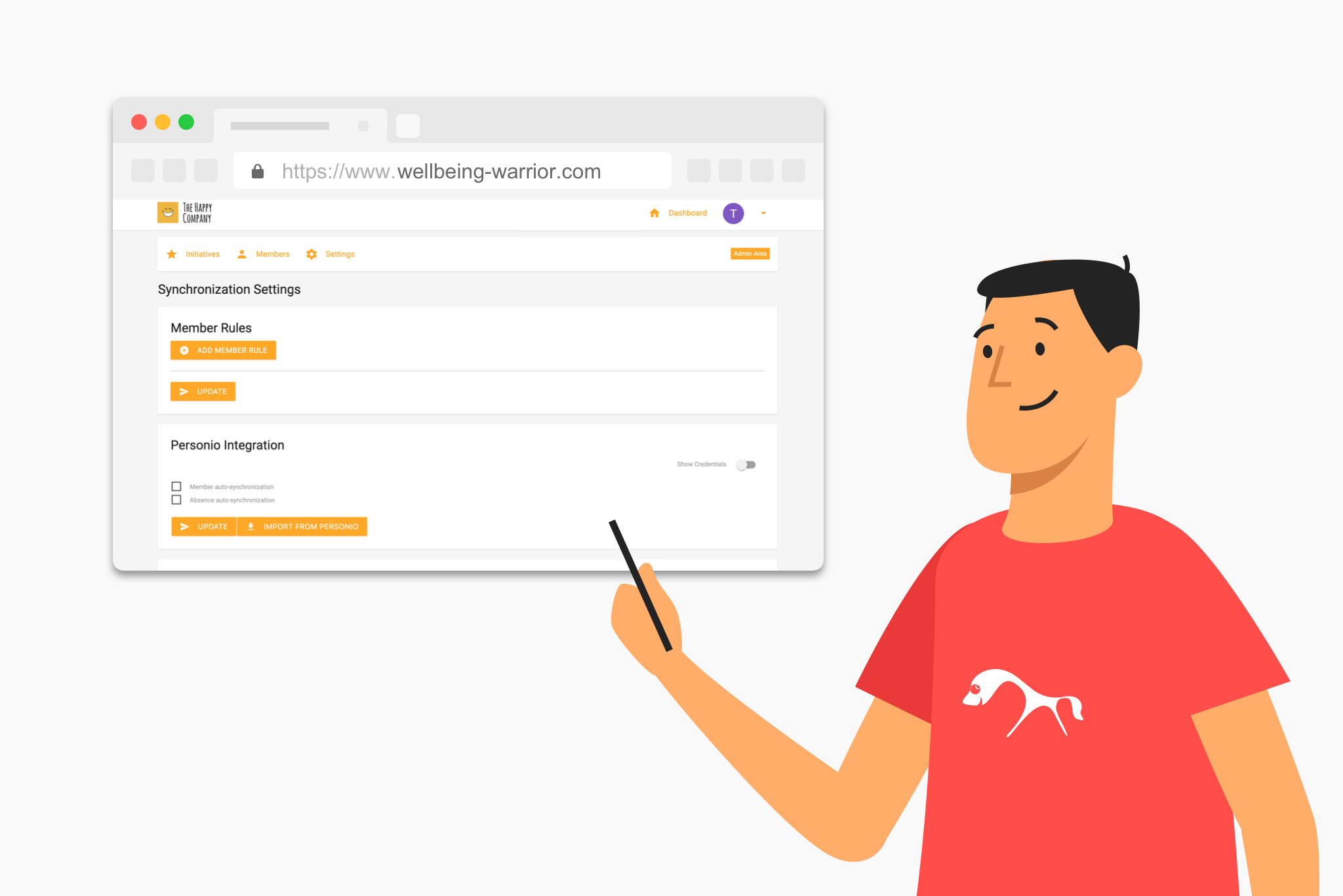 Integração com as suas ferramentas de RH. Integração com as suas ferramentas de RH.