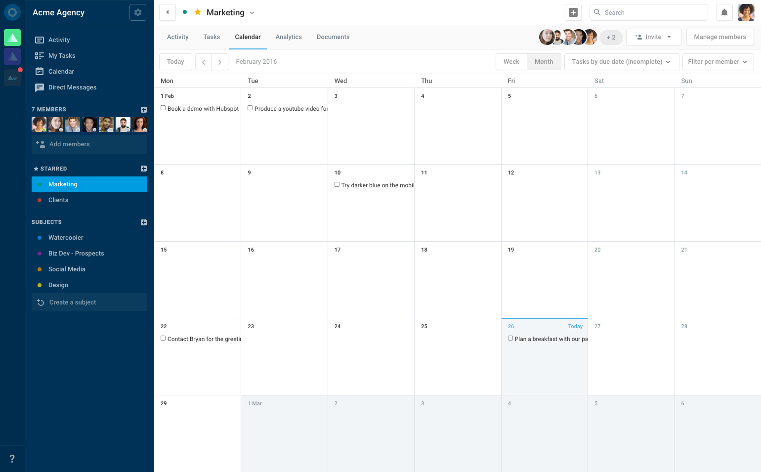 Exibir o calendário de Exibir o calendário de
