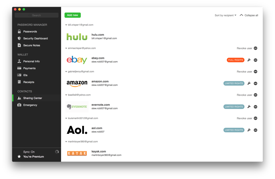 Dashlane para Business-screenshot-1 Dashlane para Business-screenshot-1
